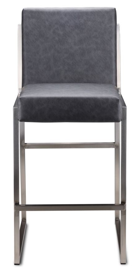 Glenda Counter Height Stool - Charcoal