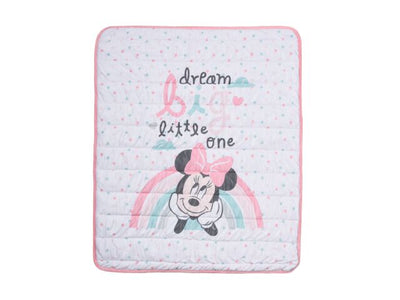 Going Dotty Disney Minie Mouse Quilted Blanket