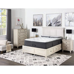 San Mateo 3-Piece Queen Storage Bed-Antique White