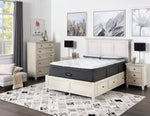 San Mateo 3-Piece Queen Storage Bed-Antique White