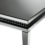 Harlow End Table - Mirrored Glass