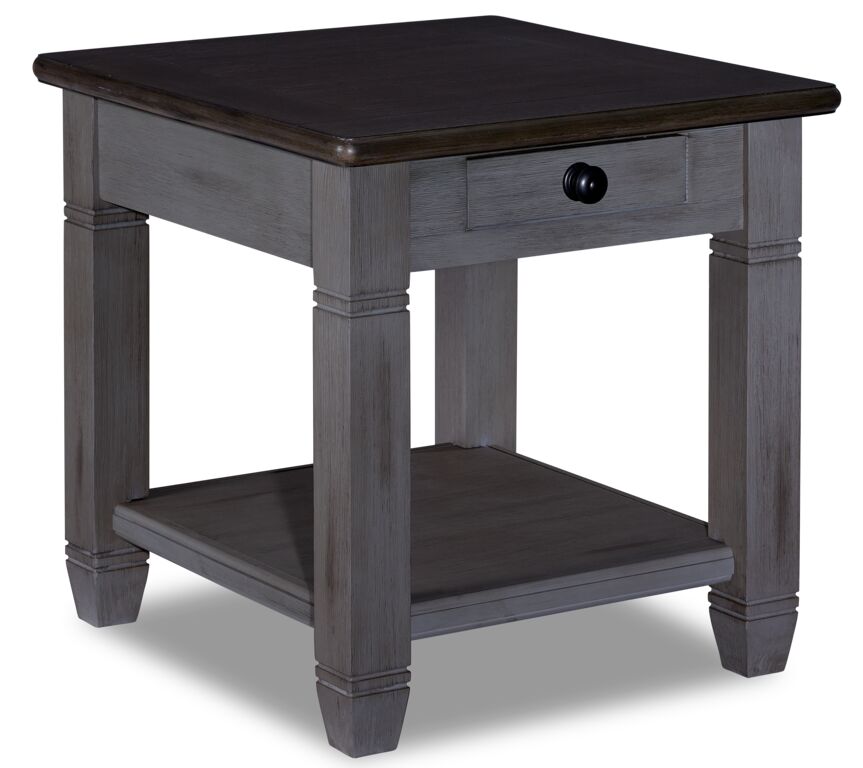 Harold Harold End Table - Antique Grey | Leon's
