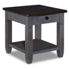 Harold End Table - Antique Grey