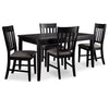 Haxby 5-Piece Dining Set - Weathered Grey