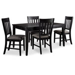 Haxby 5-Piece Dining Set - Weathered Grey