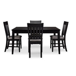 Haxby 5-Piece Dining Set - Weathered Grey