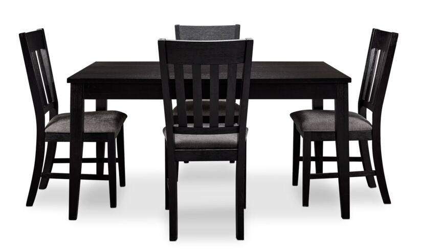 Haxby 5-Piece Dining Set - Weathered Grey