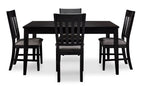 Haxby 5-Piece Dining Set - Weathered Grey