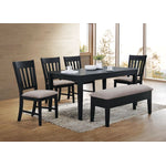 Haxby 6-Piece Dining Set - Weathered Grey