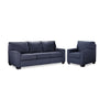 Hazel 2 Pc. Living Room Package w/ Chair - Navy