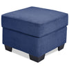 Hazel Ottoman - Navy