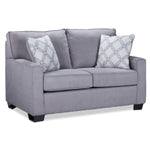 Hazel 2 Pc. Living Room Package w/ Loveseat - Slate