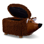 Hedgehog Storage Ottoman - Brown
