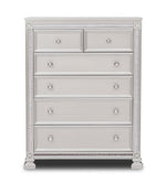 Henley 6 Drawer Chest - Silver