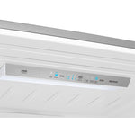 Hisense Fingerprint Resistant Titanium 32" Counter-Depth Bottom Mount Fridge (17 Cu.Ft) - RB17A2CSE temperature controls
