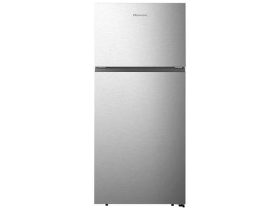 Hisense Fingerprint Resistant Silver 30" Top-Freezer Refrigerator (18 cu. ft.) - RT18A2FSD