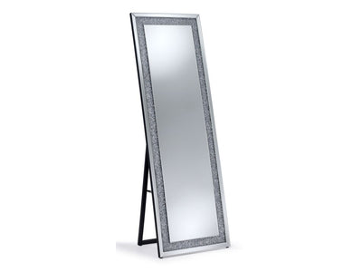 Hollywood Standing Mirror - Silver