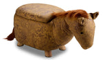 Horse Storage Ottoman - Yellow