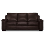 Icon Leather Sofa - Mocha