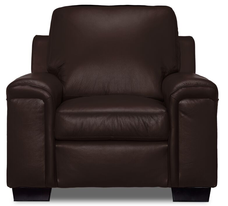 Icon Leather Chair - Mocha