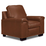 Icon Leather Chair - Saddle