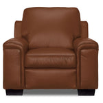 Icon Leather Chair - Saddle