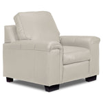 Icon Leather Chair - Cloud Grey