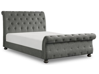 Irene 3-Piece King Bed - Grey