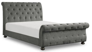 Irene 3-Piece King Bed - Grey