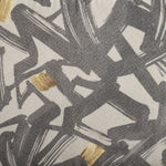 Iris Ottoman - Grey and Yellow