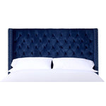 Jaden King Headboard - Navy