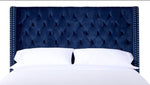 Jaden Queen Headboard - Navy