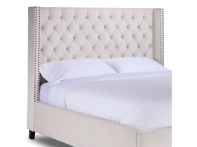 Jaden King Headboard - Cream