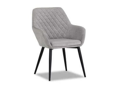Jayna Armchair - Black, Polo Club Stone