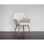 Jayna Armchair - Champagne Gold, Antonio Linen