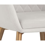 Jayna Armchair - Champagne Gold, Antonio Linen