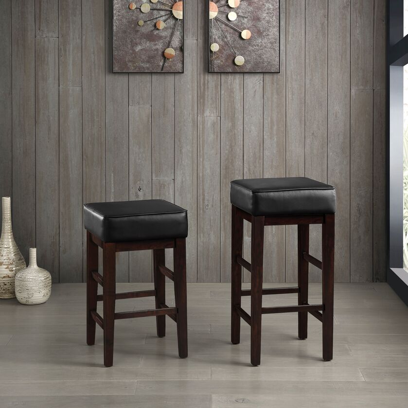 Jose Bar Height Stool - Espresso, Black