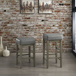 Jose Bar Height Stool - Grey