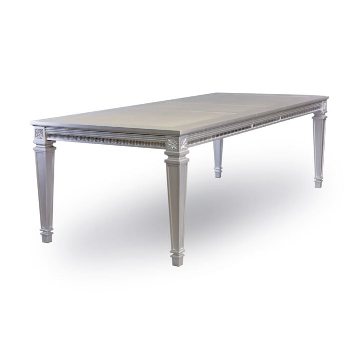 Jule Extendable Dining Table - Silver