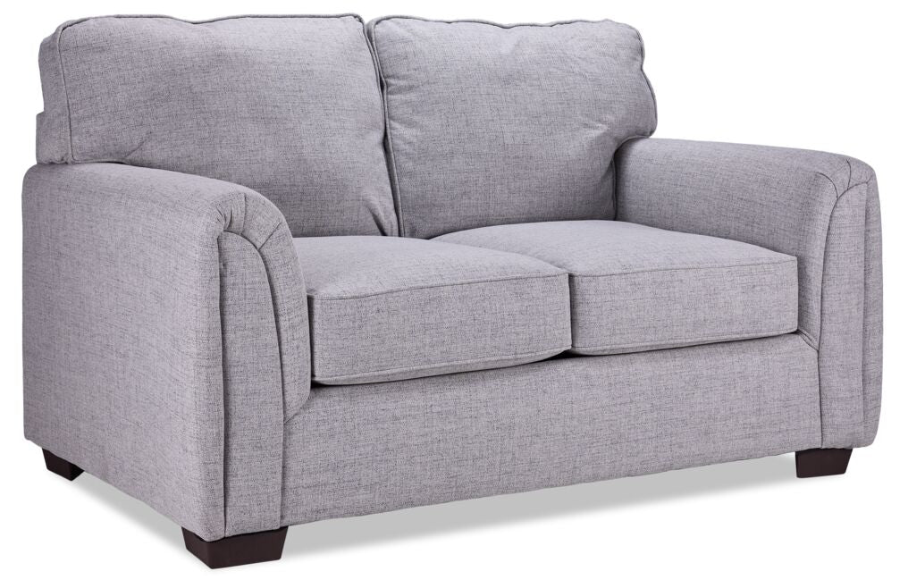 Julie Sofa, Loveseat and Chair Set - Grey