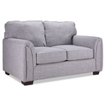 Julie 2 Pc. Living Room Package w/ Loveseat - Grey