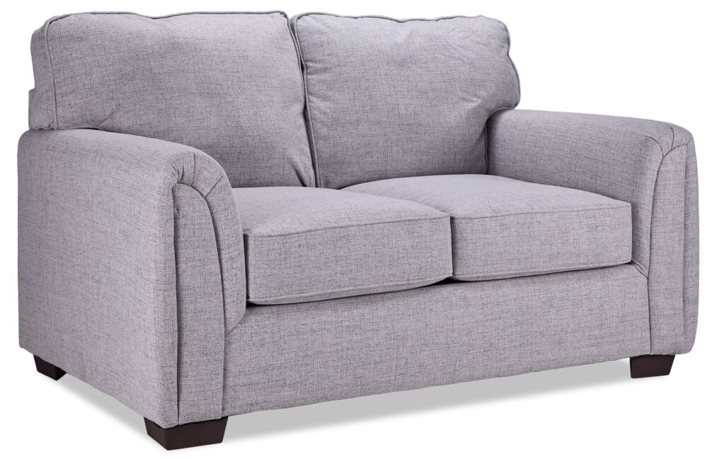 Julie 2 Pc. Living Room Package w/ Loveseat - Grey