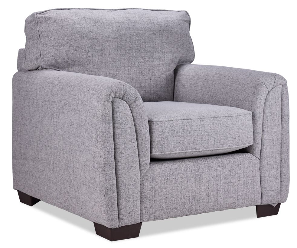 Julie Sofa and Chair Set - Grey