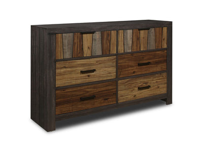 Kali 6 Drawer Dresser - Multi Coloured