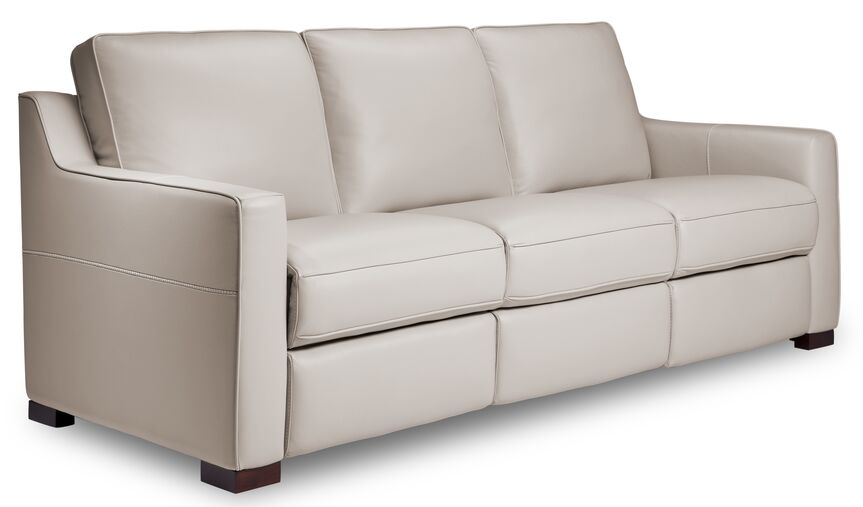 Karissa Power Reclining Sofa - White