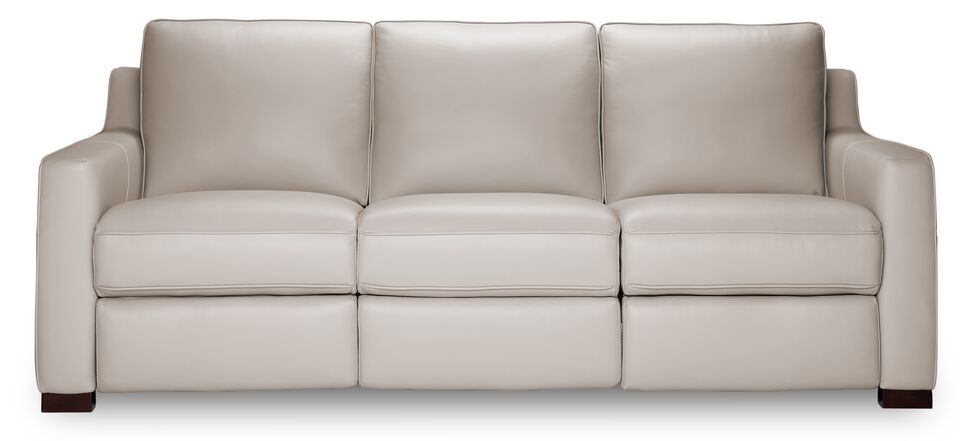 Karissa Power Reclining Sofa - White