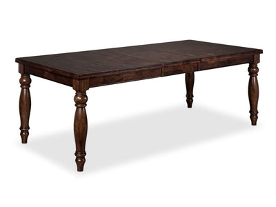 Kingstown Extendable Dining Table - Chocolate