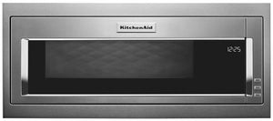 KitchenAid Stainless Steel Built-In Low Profile Microwave with Trim Kit (1.1 cu. ft.) - YKMBT5011KS