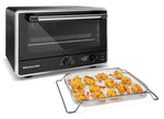 KitchenAid® Black Matte Digital Countertop Oven with Air Fry - KCO124BM