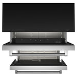 KitchenAid Stainless Steel 24" Undercounter Double-Drawer Refrigerator/Freezer (4.29 Cu Ft) - KUDF204KSB